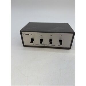 Vintage Arista Stereo Speaker Switch. No 198.